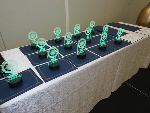 6" H x4" W LED Acrylic Trophy | Custom LED Award | Custom LED Plaque Award | Custom Award Plaque | Corporate Award